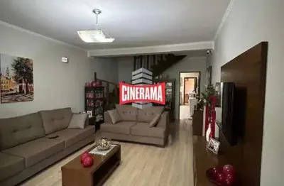 Sobrado à venda, 3 quartos, 1 suíte, 3 vagas, olímpico - são caetano do sul/sp