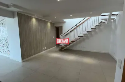 Cobertura para aluguel, 3 quartos, 3 suítes, 3 vagas, vila floresta - santo andré/sp