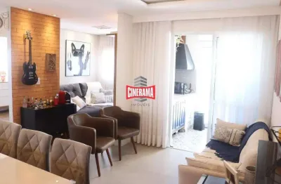 Apartamento à venda, 3 quartos, 1 suíte, 2 vagas, barcelona - são caetano do sul/sp