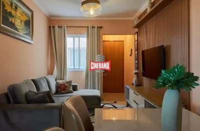 Apartamento à venda, 2 quartos, 1 suíte, 2 vagas, nova gerti - são caetano do sul/sp