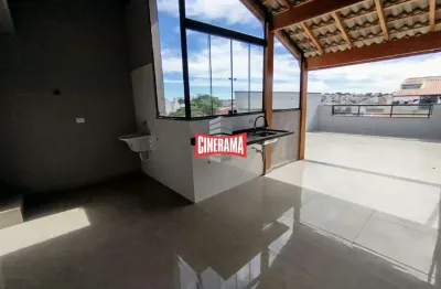 Cobertura à venda, 2 quartos, 1 suíte, 1 vaga, parque novo oratório - santo andré/sp