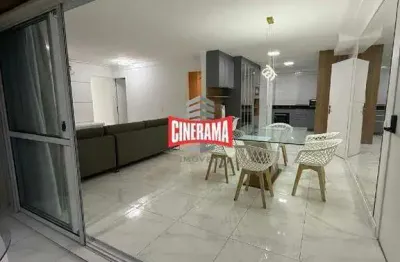 Apartamento para aluguel, 2 quartos, 2 suítes, 2 vagas, Centro - Santo André/SP