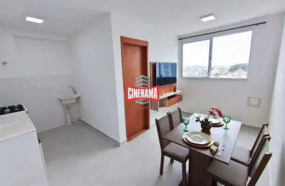 Apartamento para aluguel, 2 quartos, 1 vaga, Vila Palmares - Santo André/SP