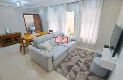 Sobrado à venda, 3 quartos, 1 suíte, 2 vagas, Vila Scarpelli - Santo André/SP