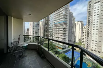Lindo apartamento 3 suítes, 4 vagas, 9o.andar vista parque do povo itaim