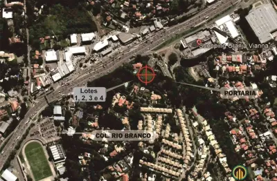 Terreno em condomínio fechado à venda na Rua das Amoreiras, Vila Vianna, Cotia