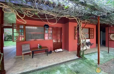 Chác. vale do rio cotia (bolsão fechado) - térrea, 3 suítes, lote plano