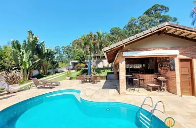 Casa em condomínio fechado com 5 quartos à venda na Avenida São Camilo, Granja Viana, Cotia