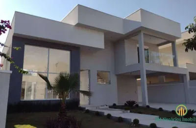 Casa nova, clean, 4 dormitorios, suítes com piscina em condomínio