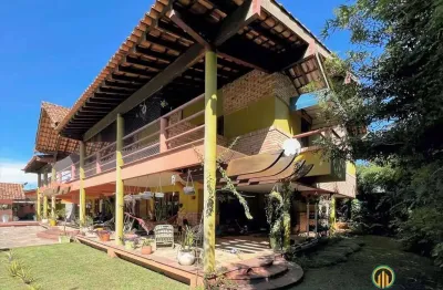 Mansão 5 suítes em lote de 3.782m²- cond jardim mediterrâneo