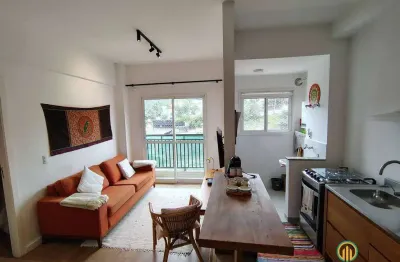 Charmoso apartamento mobiliado - cond. address granja vianna