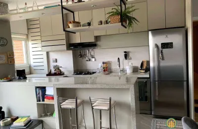 Lindo apartamento 2 dorms/1ste - cond. address granja viana