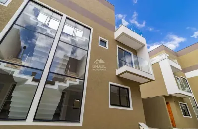 Sobrados com 3 quartos de alto padrão 96m² no uberaba – prontos para morar! 