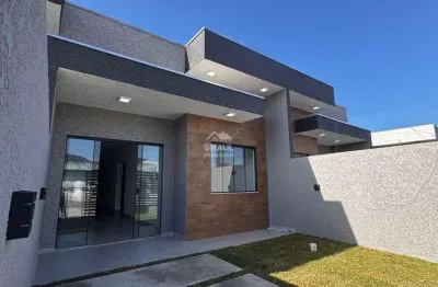 Casa com 3 quartos, sendo 1 suíte, e espaço gourmet  conforto  estilo no litoral