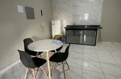 Apartamento semi mobiliado com 01 dormitório no bairro cordeiros em itajaí/sc
