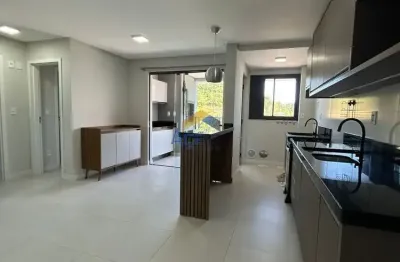 Apartamento semi mobiliado com 1 suíte + 1 dormitório na praia brava - itajaí/sc