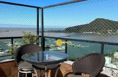 Cobertura com 3 suítes à venda, 294 m² por r$ 3.350.000 - fazenda - itajaí/sc