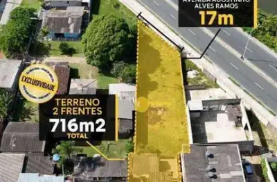 Exclusividade tradição! terreno de 716 m² no bairro cordeiros