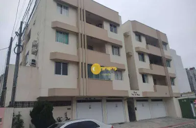 Aluguel r$ 2.300/mês + taxas - apartamento com 1 dormitório para alugar, 48 m² - fazenda - itajaí/sc