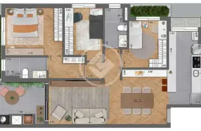 Apartamento com 3 quartos à venda na Rua Jerônimo Durski, 1624, Bigorrilho, Curitiba