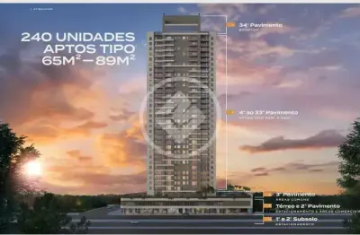 Apartamento com 2 quartos à venda na Rua Professora Doracy Cezzarino, 44, Portão, Curitiba