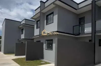 Casa com 2 quartos à venda na rua fernando rodrigues de lima, 78, campo de santana, curitiba, 54 m2 por r$ 310.000