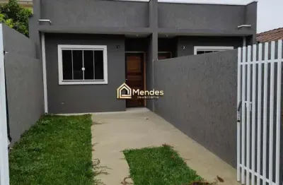 Casa com 2 quartos à venda na rua francisco sarot, 871, tatuquara, curitiba, 42 m2 por r$ 270.000