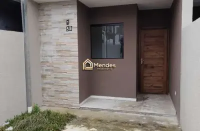 Casa com 2 quartos à venda na rua mauro martins de freitas, 58, tatuquara, curitiba, 42 m2 por r$ 235.000