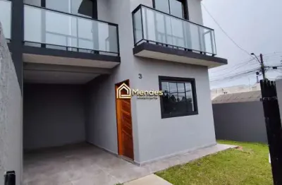 Casa com 3 quartos à venda na rua faustino raimundo pellanda, 224, tatuquara, curitiba, 81 m2 por r$ 490.000