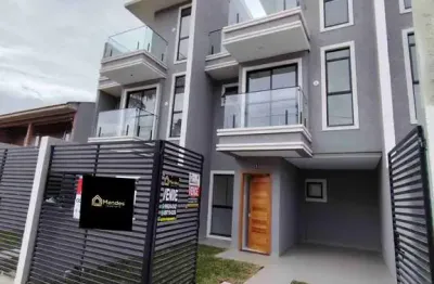 Casa com 4 quartos à venda na rua lupionópolis, 240, sítio cercado, curitiba, 100 m2 por r$ 539.000