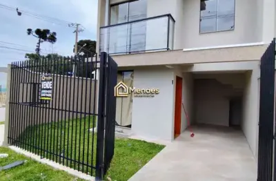 Casa com 3 quartos à venda na rua hussein ibrahim omairy, 421, sítio cercado, curitiba, 67 m2 por r$ 380.000