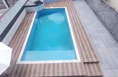 Sobrado para venda tem 250 metros quadrados com 4 quartos em vila atlântica - mongaguá - sp