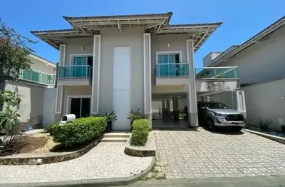 Casa 325m²,em condomínio, 4 suítes 100% projetada, 5 vagas , deck, piscina e churrasqueira, á 500 metros da praia