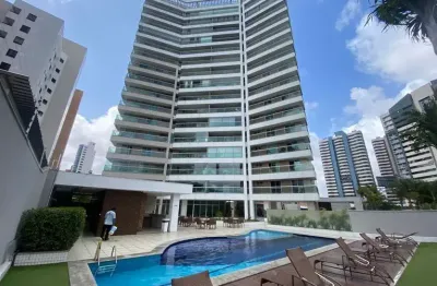 Edifício  belize, apto. 207m², próximo iguatemi, 4 suítes, + dce, moveis, , ampla varanda,  3 vagas , guararapes