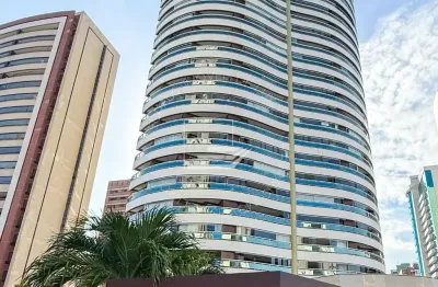 Apartamento, 226m², em condomínio de alto padrão, 4 suites 100% projetado, dce, 4 vagas, aldeota