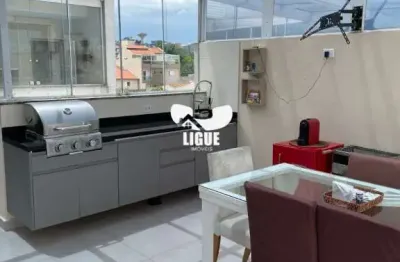 Cobertura com 2 quartos à venda na rua bolívia, 530, parque das nações, santo andré por r$ 530.000