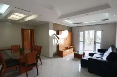 Apartamento com 3 quartos para alugar na Rua General Canavarro, 532, Campestre, Santo André por R$ 3.300