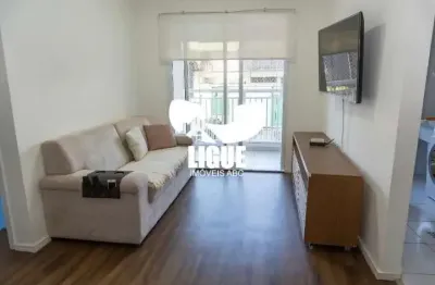 Apartamento com 2 quartos à venda na travessa itaúna, 80, campestre, santo andré por r$ 485.000