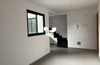 Cobertura com 2 quartos à venda na rua campeche, 322, parque erasmo assunção, santo andré por r$ 500.000
