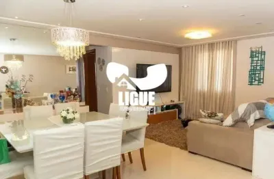 Apartamento com 3 quartos à venda na rua adolfo laves, 69, vila valparaíso, santo andré por r$ 980.000