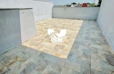 Cobertura com 2 quartos à venda na rua espanha, 65, parque das nações, santo andré por r$ 380.000