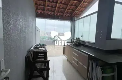 Cobertura com 2 quartos à venda na rua francisco inácio, 316, vila vitória, santo andré por r$ 409.000