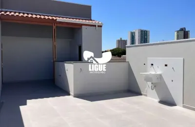 Cobertura com 2 quartos à venda na rua alemanha, 718, parque das nações, santo andré por r$ 575.000