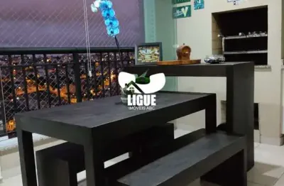 Apartamento com 3 quartos à venda na rua araguaia, 135, vila curuçá, santo andré por r$ 840.000