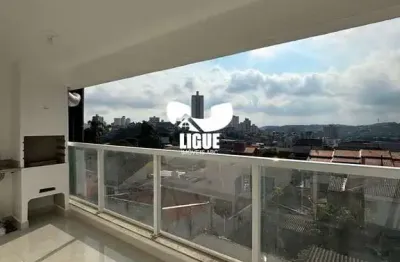 Cobertura com 3 quartos para alugar na rua inácio josé de moraes, 100, jardim nóbrega, mauá por r$ 2.800