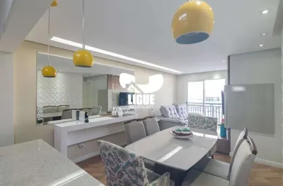 Apartamento com 2 quartos à venda na rua xingu, 989, vila valparaíso, santo andré por r$ 497.000