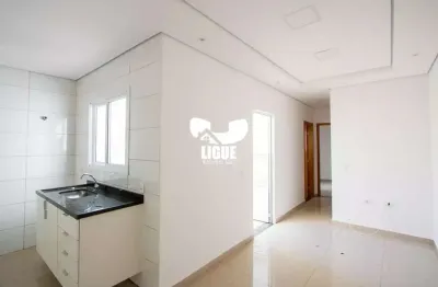 Apartamento com 2 quartos para alugar na rua ingá, 163, vila linda, santo andré por r$ 2.000