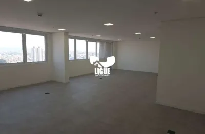 Sala comercial para alugar na rua giovanni battista pirelli, 271, vila homero thon, santo andré por r$ 4.100