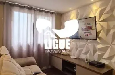 Apartamento com 3 quartos à venda na rua dona silla nalon gonzaga, 136, parque marajoara, santo andré por r$ 340.000