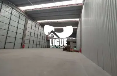 Barracão / galpão / depósito para alugar na avenida dos estados, 7328, parque jaçatuba, santo andré por r$ 51.290